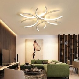 Plafonnier encastré moderne en gel de silice décoratif