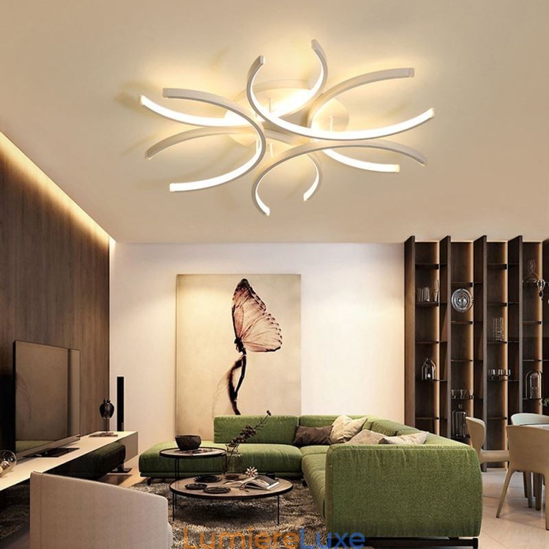 Plafonnier encastré moderne en gel de silice décoratif