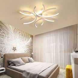 Plafonnier encastré moderne en gel de silice décoratif