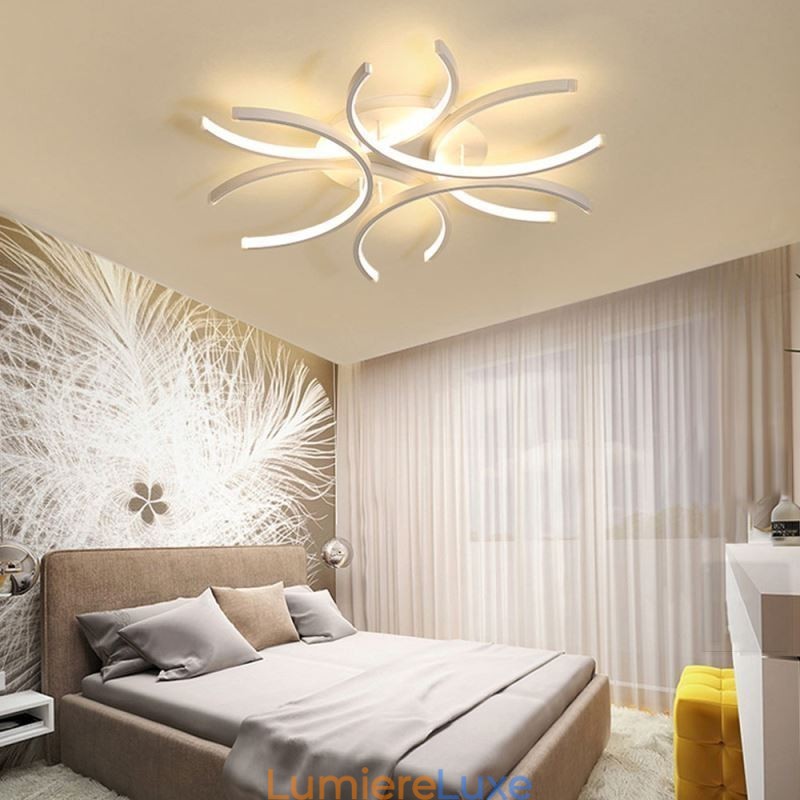 Plafonnier encastré moderne en gel de silice décoratif