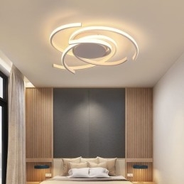 Plafonnier encastré moderne en acrylique, éclairage décoratif créatif