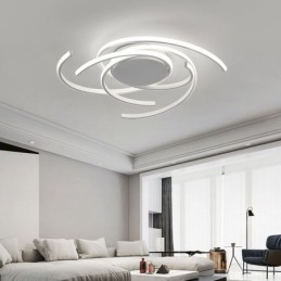 Plafonnier encastré moderne en acrylique, éclairage décoratif créatif
