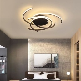 Plafonnier encastré moderne en acrylique, éclairage décoratif créatif