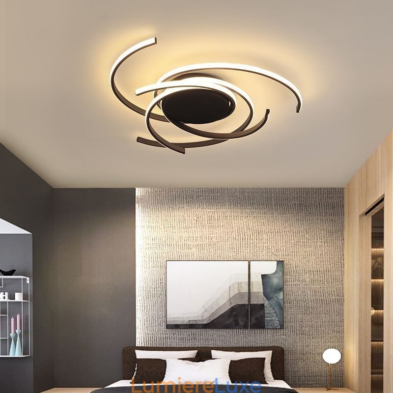 Plafonnier encastré moderne en acrylique, éclairage décoratif créatif