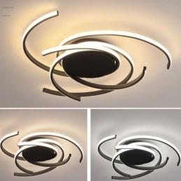 Plafonnier encastré moderne en acrylique, éclairage décoratif créatif