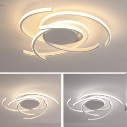 Plafonnier encastré moderne en acrylique, éclairage décoratif créatif