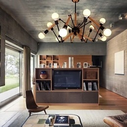 Lustre Mini Style Moderne Contemporain Métal