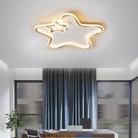 Plafonnier encastré Creative Star Golden Star Plafonnier encastré Creative Star Golden Star