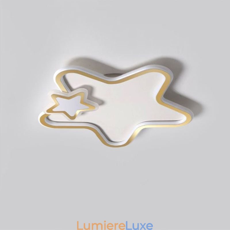 Plafonnier encastré Creative Star Golden Star