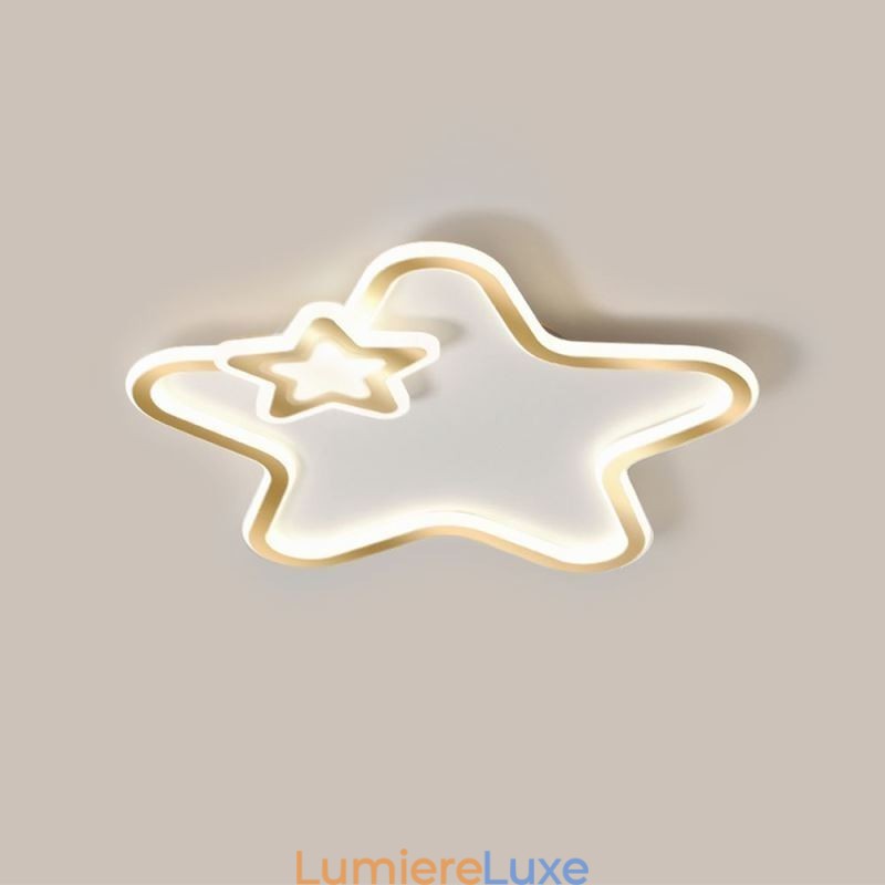 Plafonnier encastré Creative Star Golden Star