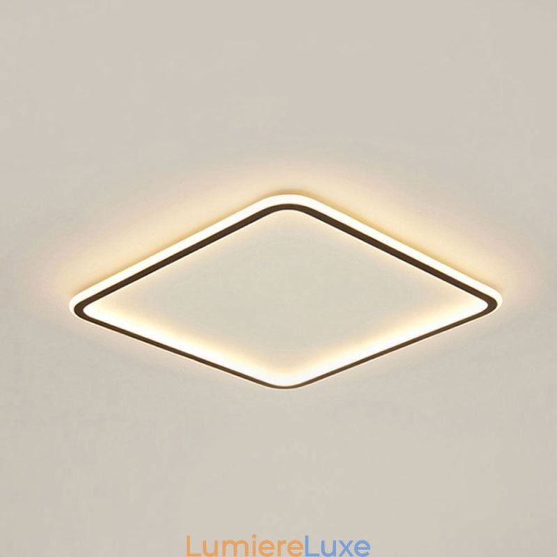 Plafonnier encastré ultra-mince minimaliste moderne
