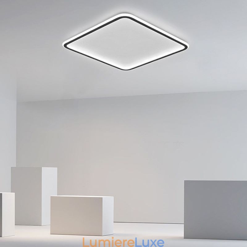 Plafonnier encastré ultra-mince minimaliste moderne