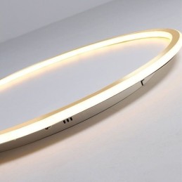 Plafonnier circulaire minimaliste encastré