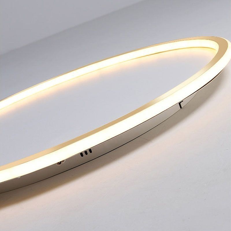 Plafonnier circulaire minimaliste encastré