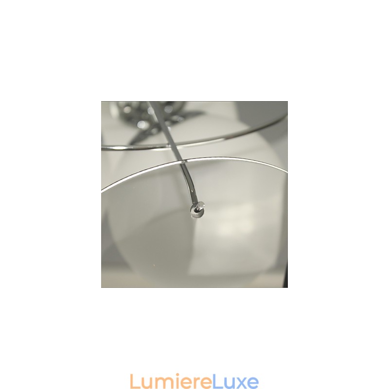 Offres Milan Simple Fashion Style Lustre Clair Lustre en Verre Gris Fumé