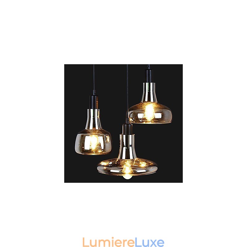 Lampe d'ombre originale à 3 lumières de style européen