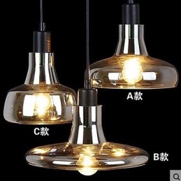Lampe d'ombre originale à 3 lumières de style européen