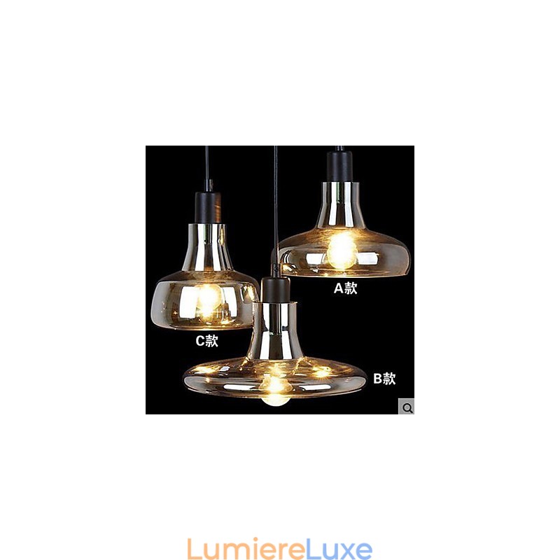 Lampe d'ombre originale à 3 lumières de style européen