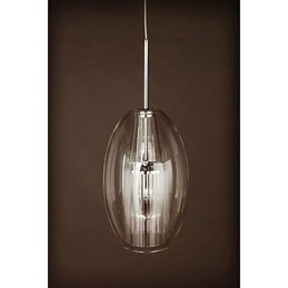 Suspension moderne contemporaine traditionnelle classique en métal chromé pour enfants