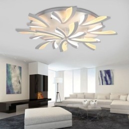 Plafonnier simple et moderne à montage encastré en forme de pissenlit