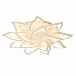 Plafonnier moderne et simple en acrylique en forme de tournesol