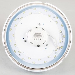 Plafonnier rond encastré créatif pour éclairage domestique
