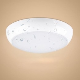 Plafonnier rond encastré créatif pour éclairage domestique