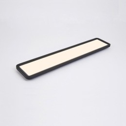 Plafonnier rectangulaire ultra-fin à montage encastré sur panneau, style nordique, éclairage d'intérieur