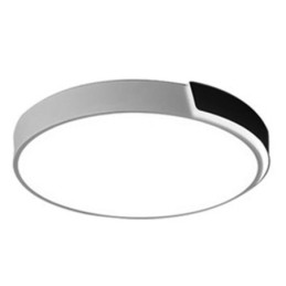 Plafonnier circulaire encastré simple et moderne