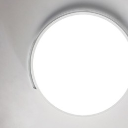 Plafonnier circulaire encastré simple et moderne