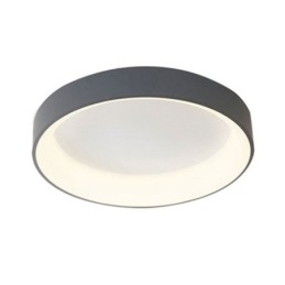 Plafonnier rond moderne à montage encastré, lampe à économie d'énergie