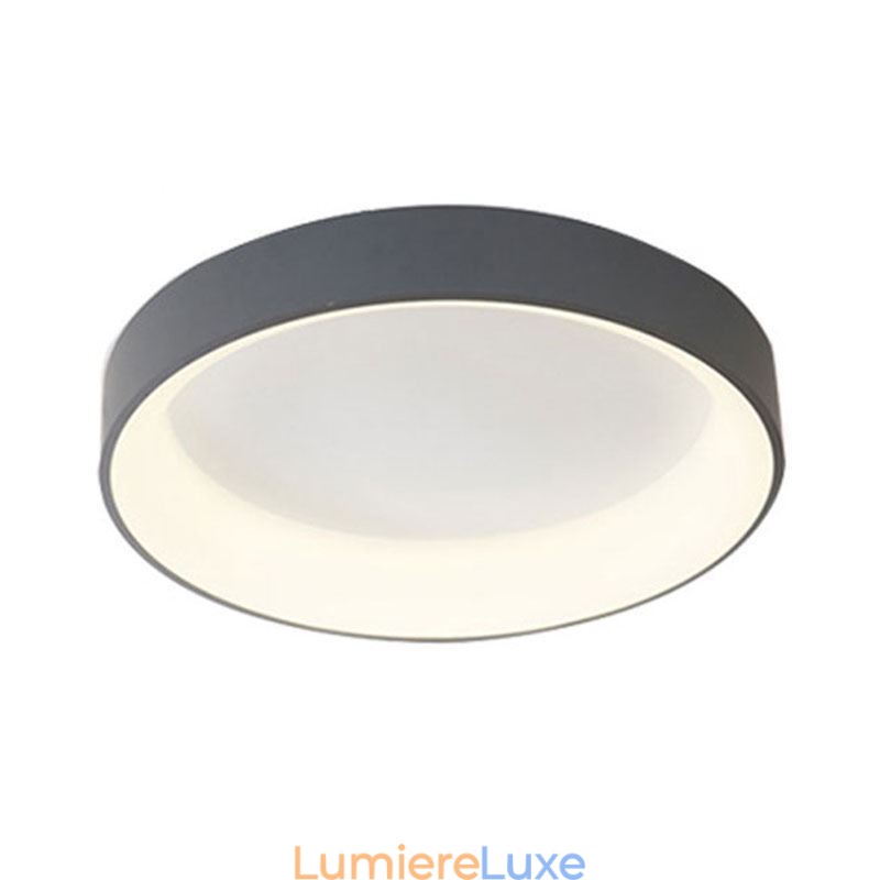 Plafonnier rond moderne à montage encastré, lampe à économie d'énergie