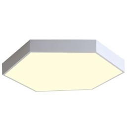 Plafonnier hexagonal contemporain simple à encastrer