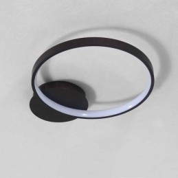 Plafonnier circulaire encastré de style nordique