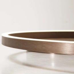Plafonnier moderne simple et créatif à encastrer, éclairage chaleureux
