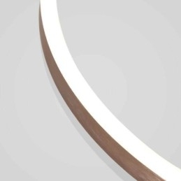 Plafonnier moderne simple et créatif à encastrer, éclairage chaleureux