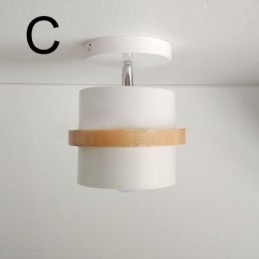 Plafonnier chromatique rond Macaron (lumière simple)