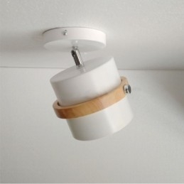 Plafonnier chromatique rond Macaron (lumière simple)