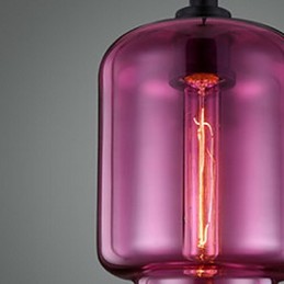Lustre Mini Style Moderne Contemporain Verre