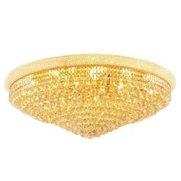 Plafonnier européen en cristal de luxe