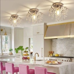 Plafonnier monocristallin moderne et minimaliste à encastrer
