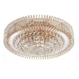 Plafonnier rond en cristal de style européen