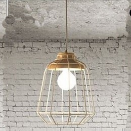Lustre en métal éclairage C Simple