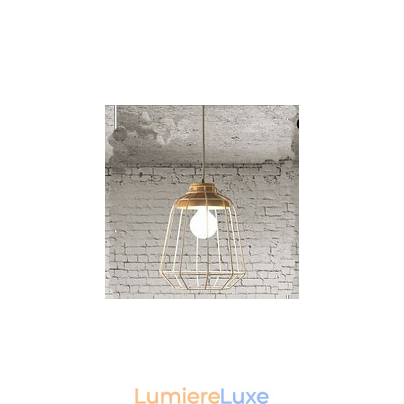 Lustre en métal éclairage C Simple