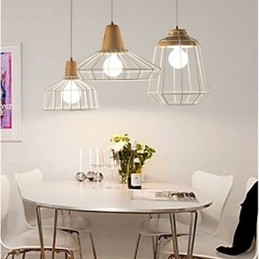 Lustre en métal éclairage C Simple