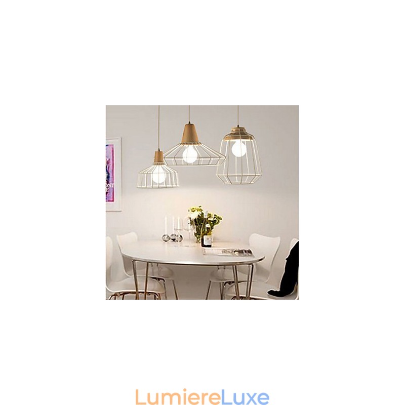 Lustre en métal éclairage C Simple
