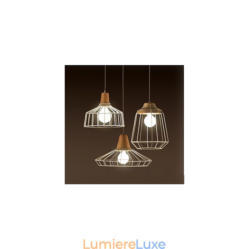 Lustre en métal éclairage C Simple