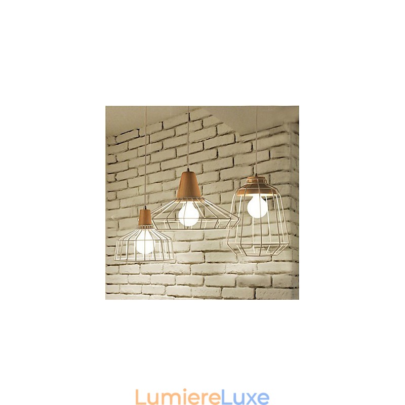 Lustre en métal éclairage C Simple