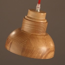 Lustre Mini Style Traditionnel Classique Bois Bambou
