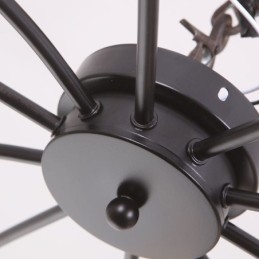Plafonnier araignée, lampe de salle à manger encastrée classique antique à 8 ou 10 bras